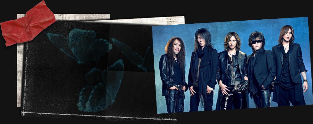 X Japan hiện nay, từ trái sang: Pata, Heath, Yoshiki, Toshi, Sugizo. 